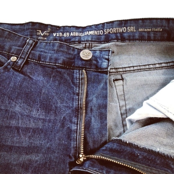 Versace 1969 Sportivo Other - Versace Italia 1969 Abbigliamneto Sportive Blue Sh